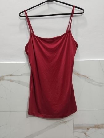 MKM DESIGNS Rotes Spaghettiträger-Top