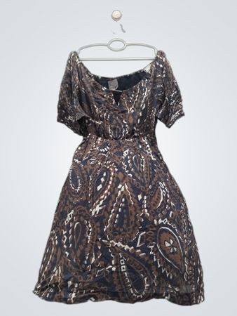 VANESSAVIRGINIA Paisley-Print-Kleid