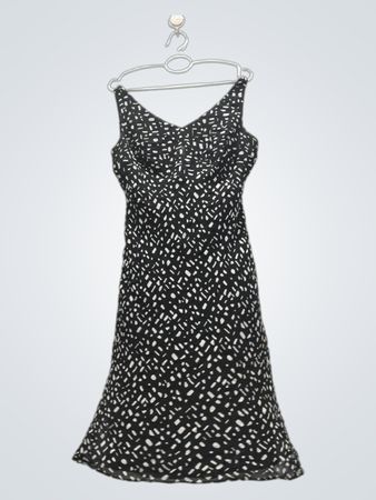 Jones New York Seiden-Midikleid