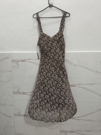 Dressbarn Bedrucktes Midikleid