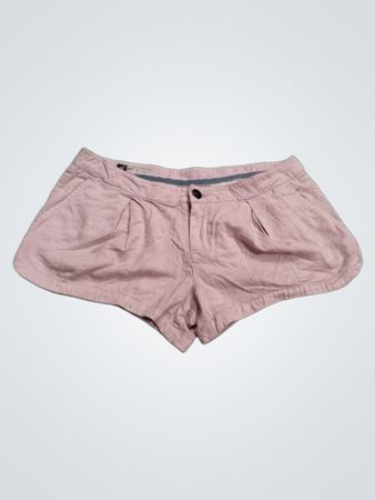 Hurley Pink Low-Rise Shorts