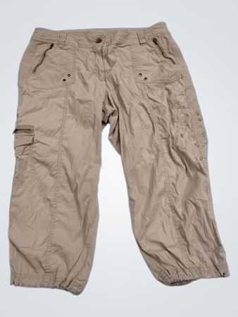 Style & Co. Damen Beige Caprihose Größe 14