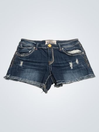 Hydraulische Jeansshorts