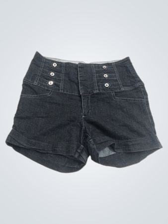 ARDEN B. Damen Denim-Shorts mit hoher Taille