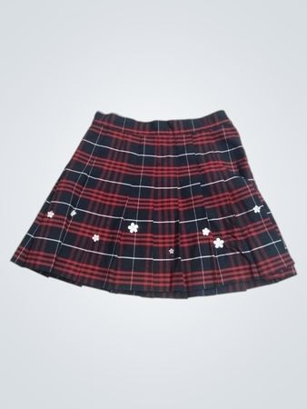 American Apparel karieller, plissierter Minirock