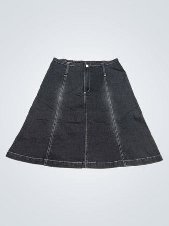 SEXO JEANS Damen A-Linien Jeansrock