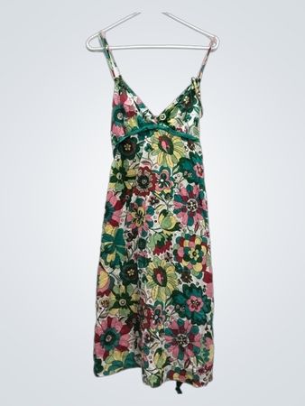 BCBGMAXAZRIA Blumenkleid in Midilänge
