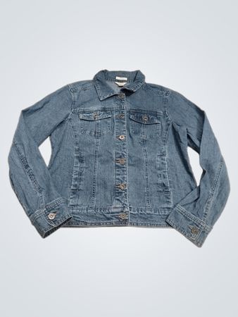 Christopher & Banks Damen Stretch-Jeansjacke