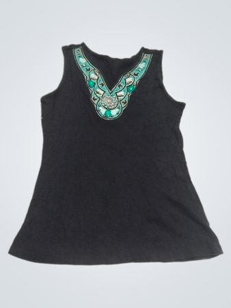 Dressbarn verzierte ärmellose Bluse