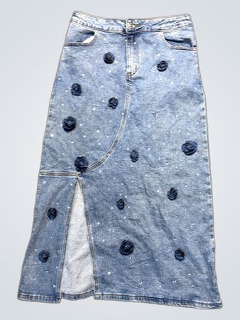 Lizette Collection Denim Skirt