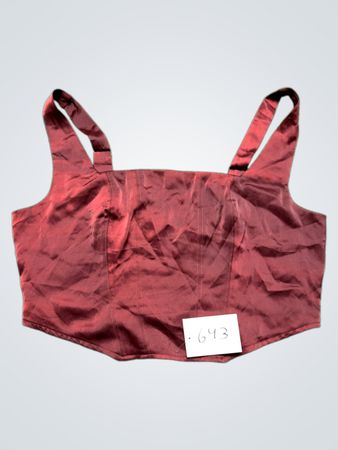 Wild Fable Smocked Corset Top