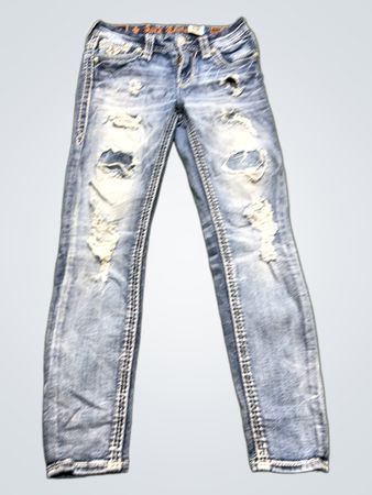 Rock Revival Distressed Jeans