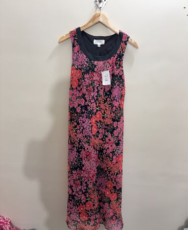 STUDIO I Floral ärmelloses Kleid
