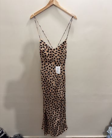 Leoprint-Slipkleid