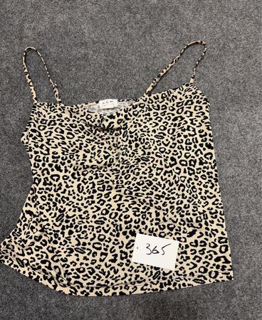 A.C.W. Leopard-Print-Camisole