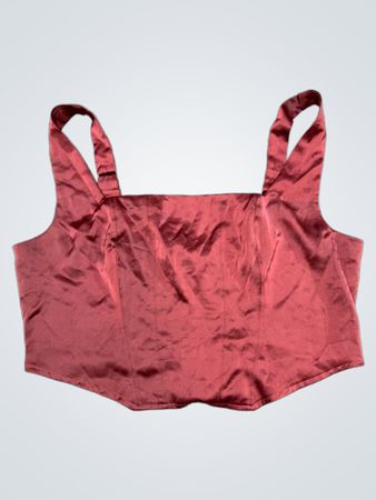 Wild Fable gerafftes Korsett-Top