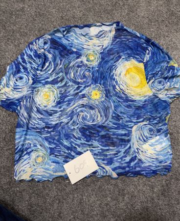 Starry Night Print T-Shirt