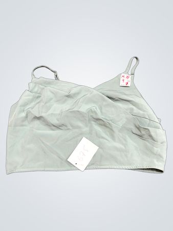 Mint-grünes gerafftes Rücken-Camisole