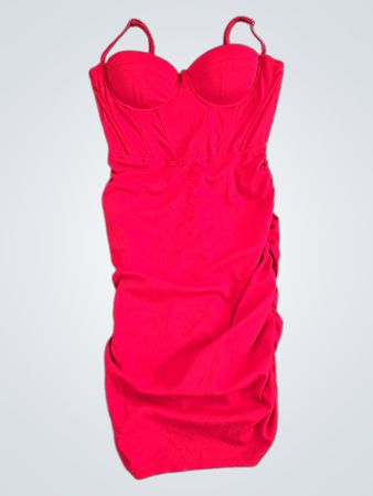 Red Sleeveless Dress