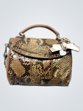 Guess Snakeskin-Effect Handbag