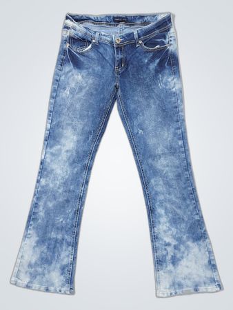 Unbranded Bootcut Distressed Jeans