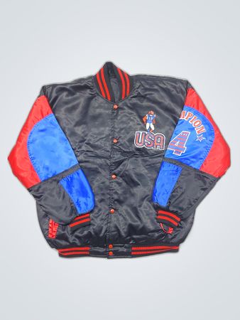 Champion USA Super Bowl Baseball Jacket