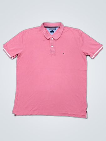 Tommy Hilfiger Pink Polo Shirt