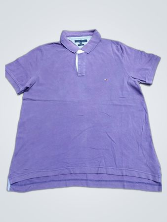 Tommy Hilfiger Purple Polo Shirt