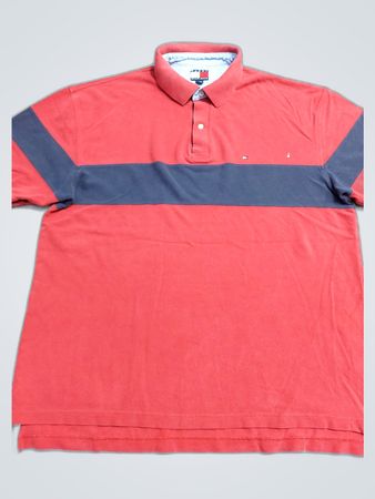 Tommy Hilfiger Red Polo Shirt