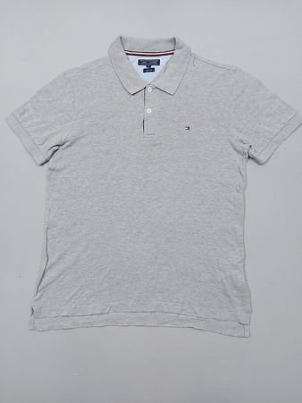 Tommy Hilfiger Grey Polo Shirt