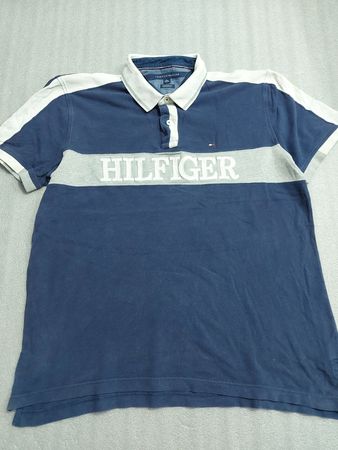 Tommy Hilfiger Navy Logo Polo Shirt