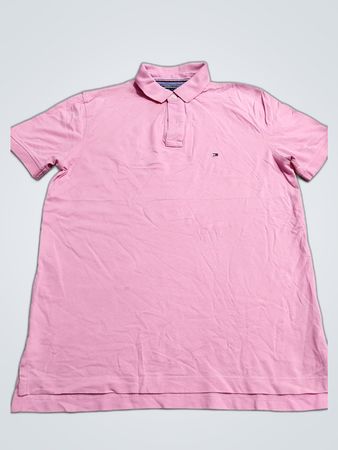 Tommy Hilfiger Pink Polo Shirt