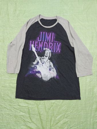 Jimi Hendrix Graphic Raglan T-Shirt