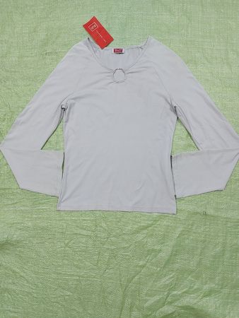 MsB Gray Long Sleeve Top