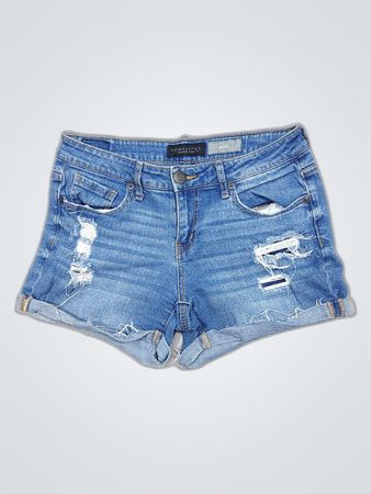 Aeropostale Distressed Denim Shorts