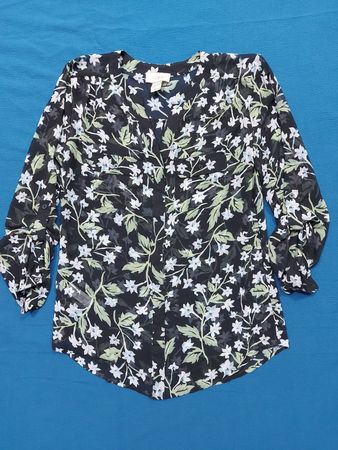 LOFT Floral Blouse
