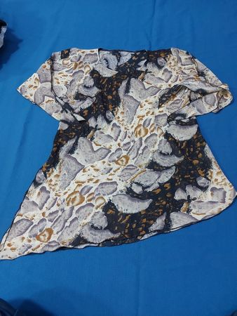 Blouse with Mushroom Pattern