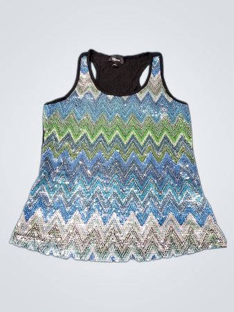 iZare Sequined Tank Top