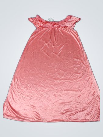 Pink Satin Nightgown