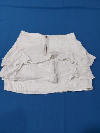 White Ruffled Skirt
