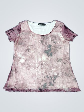 KappAhl Pink Floral Blouse