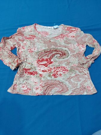 dressbarn Paisley Blouse
