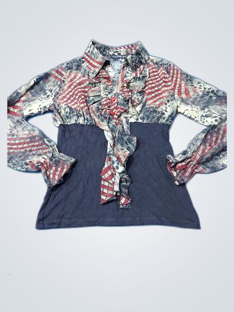 Kandlis Patterned Top
