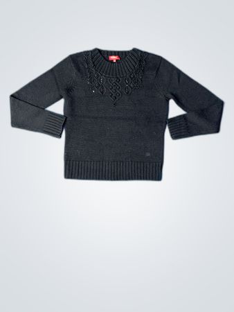 Burberry Black Knit Sweater