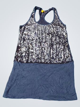 Sequin Tank Top Dress
