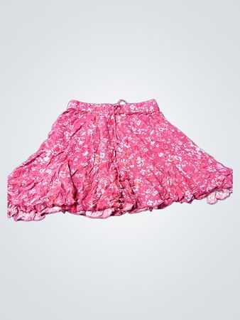 Bebe Floral Mini Skirt