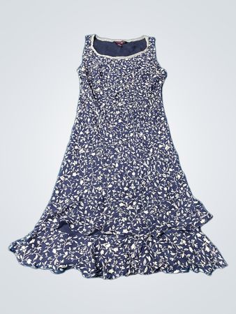 Blue Floral Dress