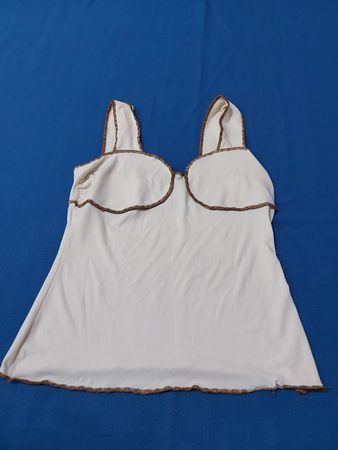 White Lining Camisole