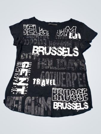 Black Graphic T-Shirt