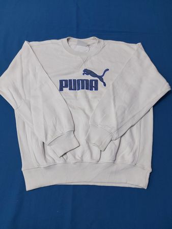 Puma White Crewneck Sweatshirt